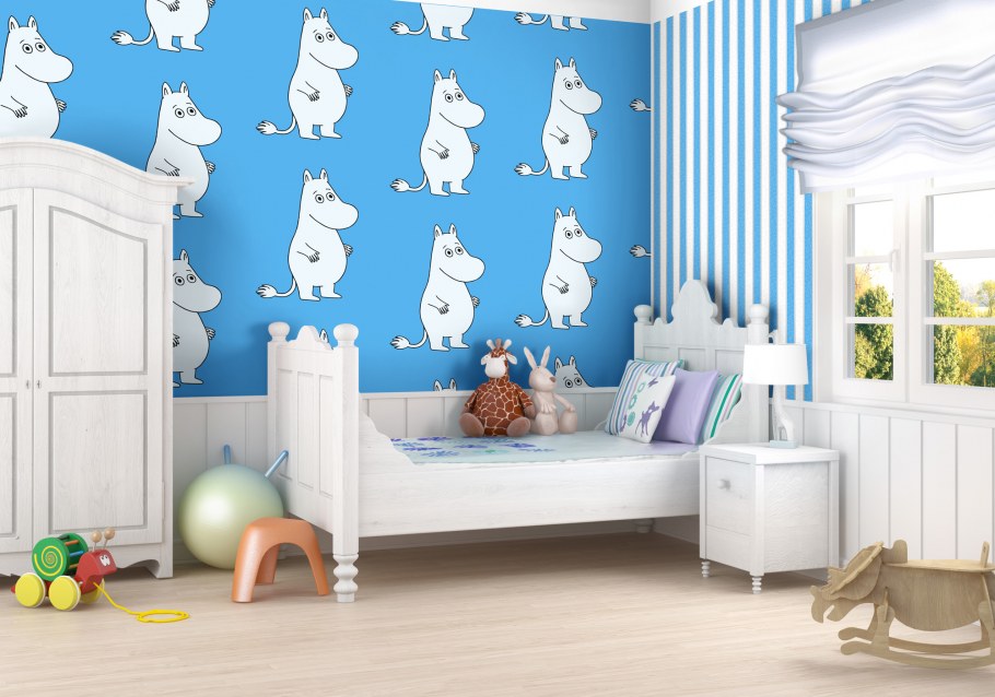 Детские флизелиновые обои Sandudd Moomin New 5181-2
