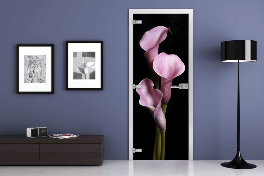 Двери и цветы референс