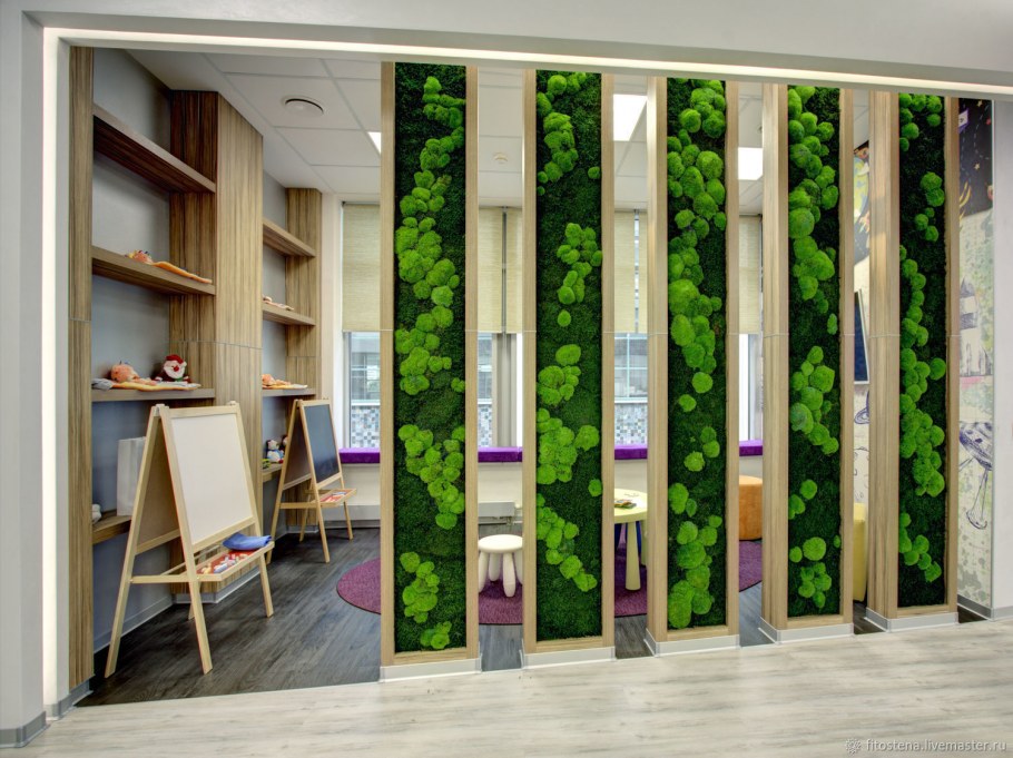 Перегородка из зелени