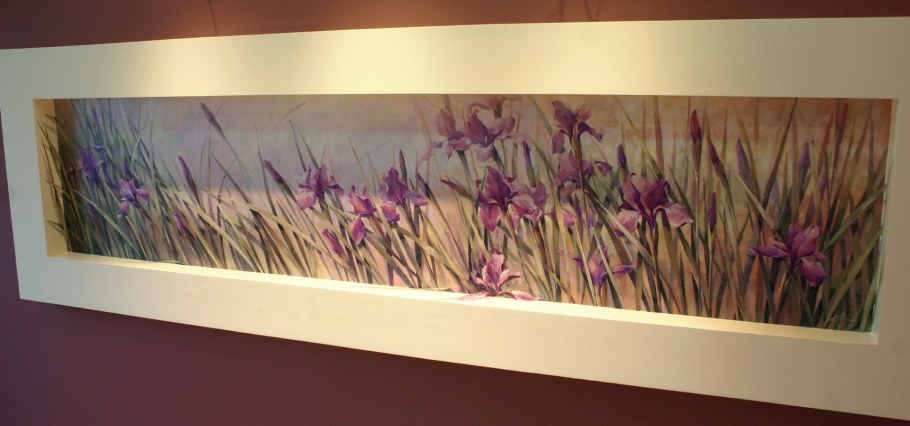 Роспись стен ирисы