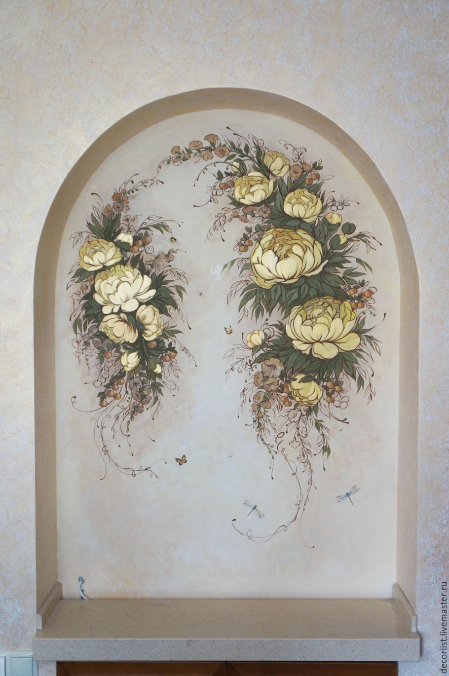 Барельеф фрески Barokko