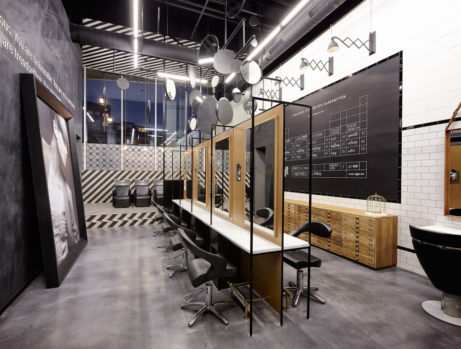 Парикмахерская в стиле лофт