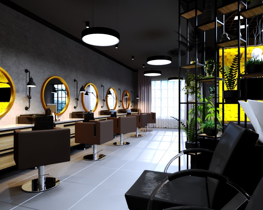 Интерьер салона