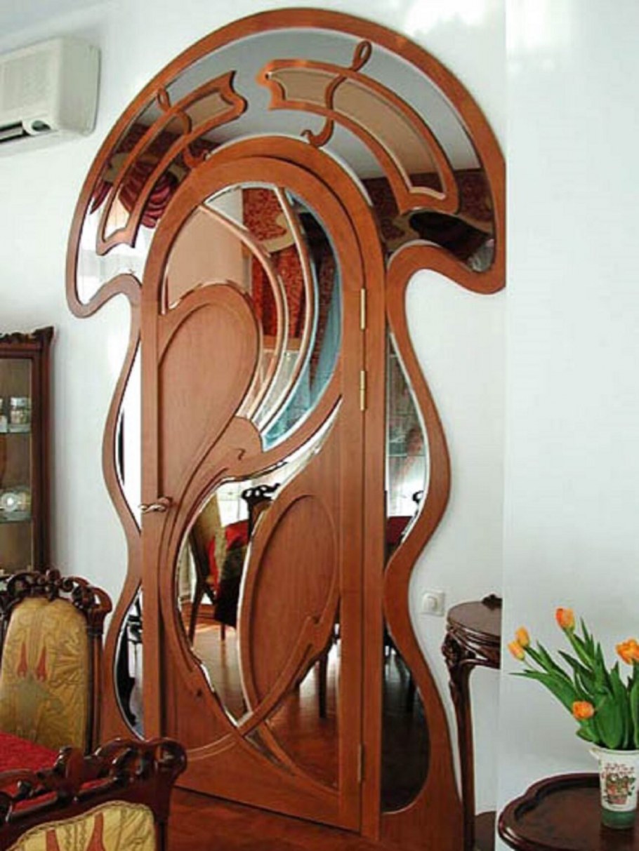 Холл прихожая в стиле ар нуво