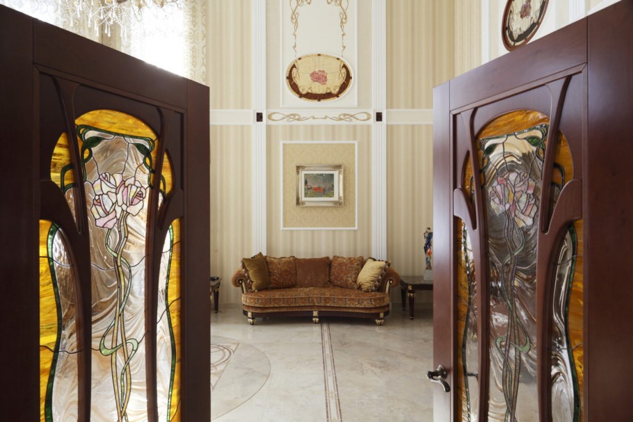 Двери в стиле ар нуво