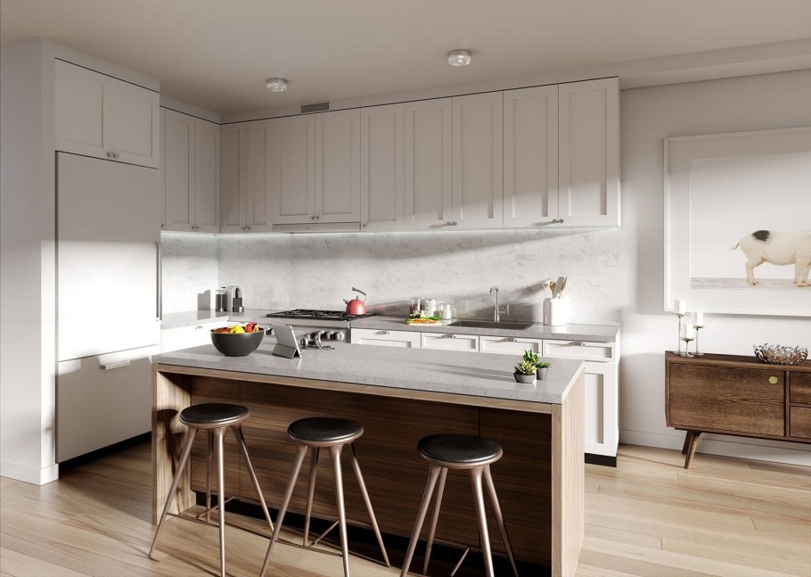 Плитка терраццо на фартук