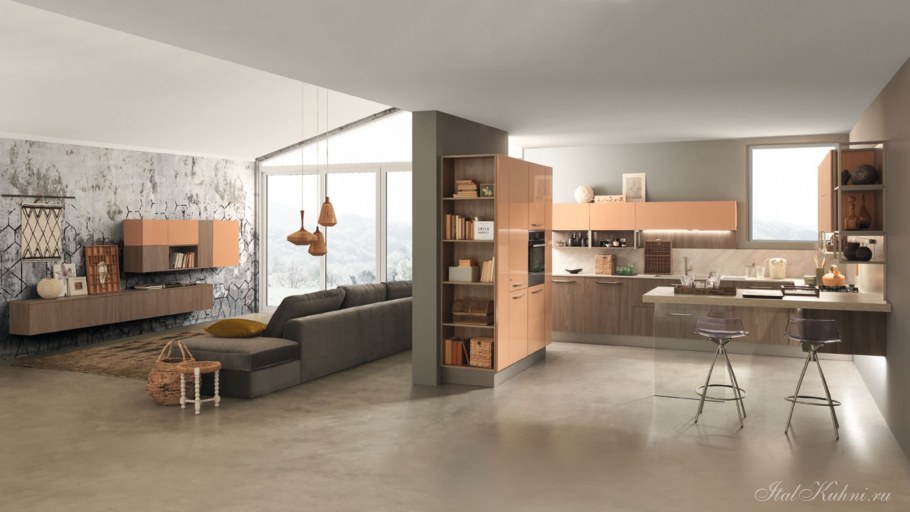 Кухня в стиле Нео Мемфис