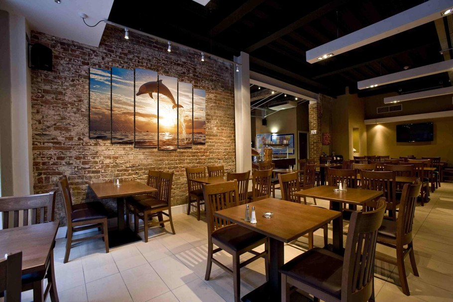 Интерьер закусочной