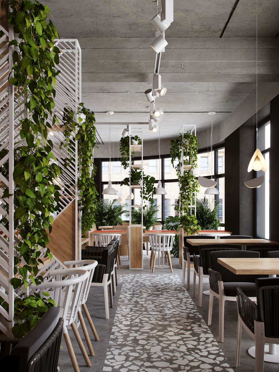 Интерьер кафе