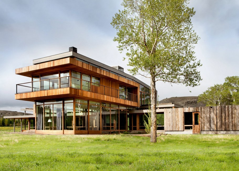 Ранчо дом в США