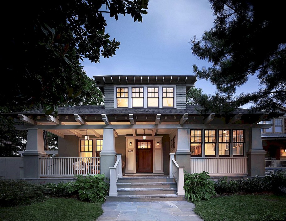 Дом в стиле Крафтсман