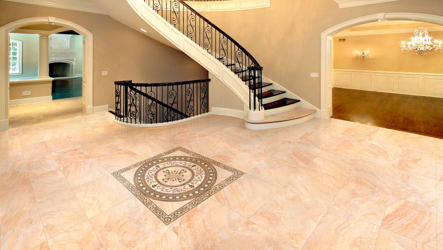 Напольная плитка в Холл