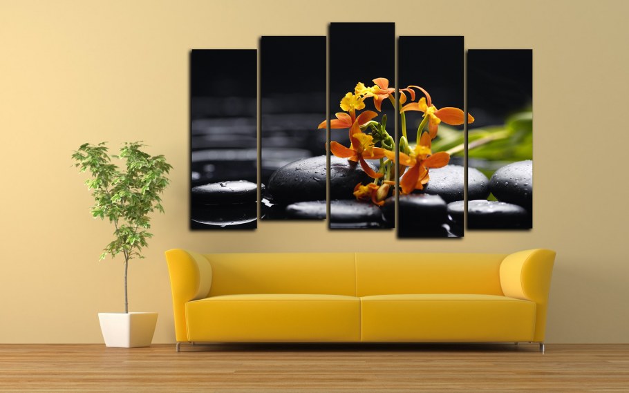 Модульные картина с африканской темой