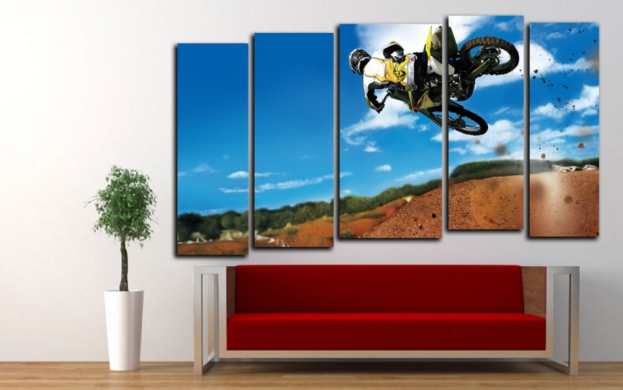 Горизонтальные картины для интерьера