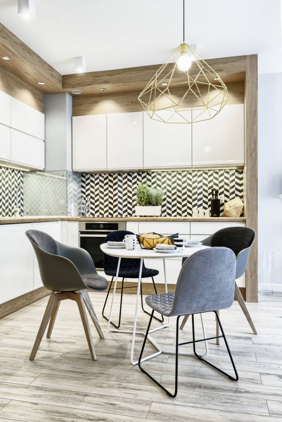 Кухня 10кв Скандинавия