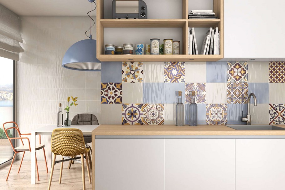 Фартук для кухни в стиле Сканди