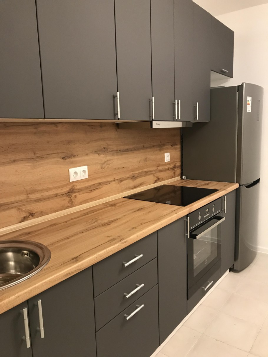 Кухня софт тач графит