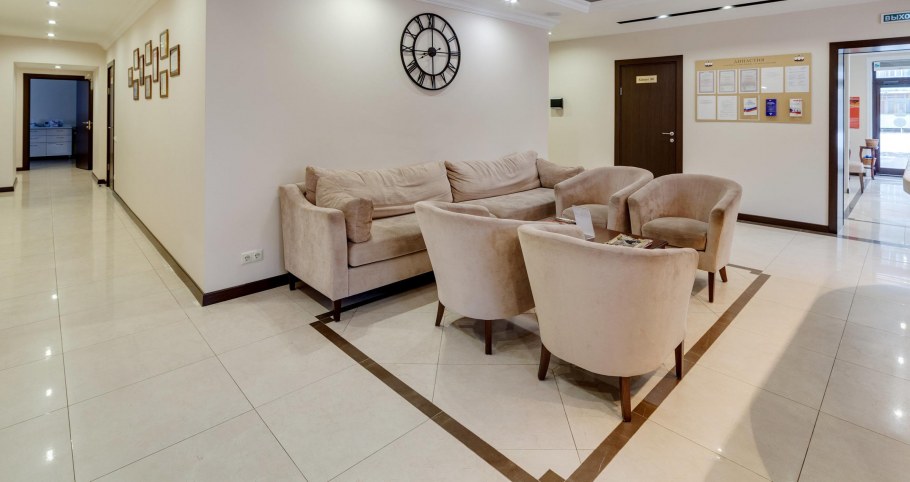 Офис продаж застройщика интерьер