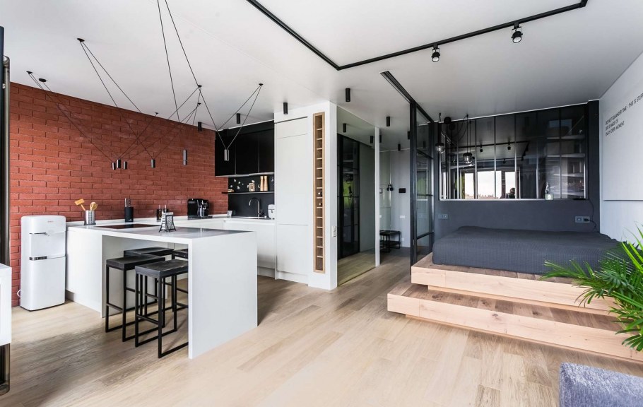 Расположение мебели в гостиной