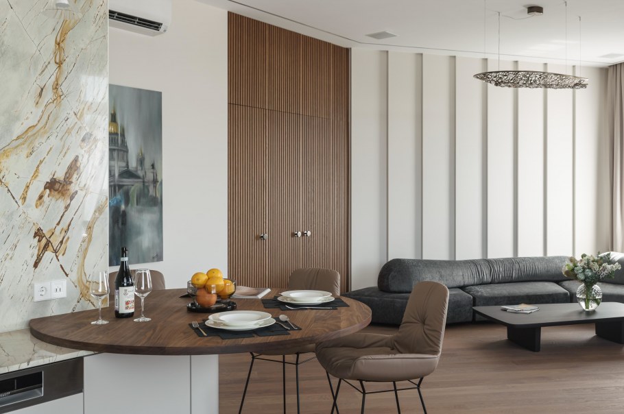 Шоу рум интерьера квартиры