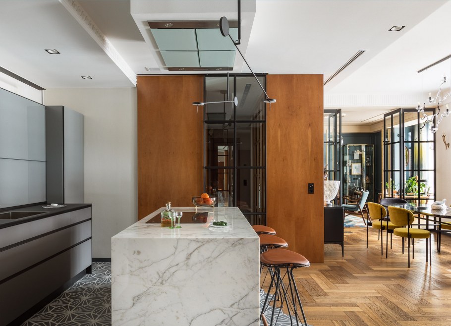 Дизайн стен в гостиной современный стиль