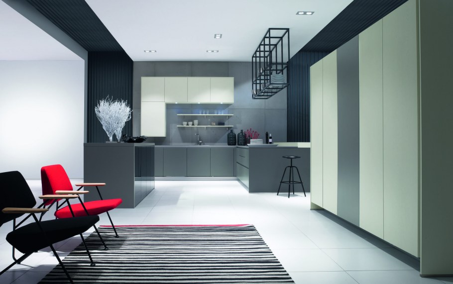Кухня Минимализм интерьер Ляйхт