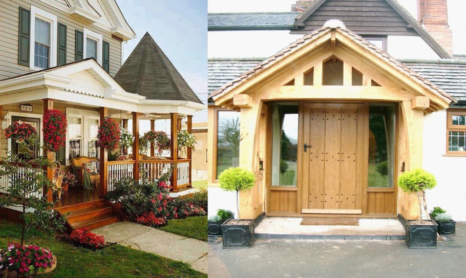 Крыльцо на даче