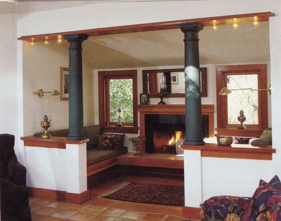 Отделка барной стойки декоративным камнем