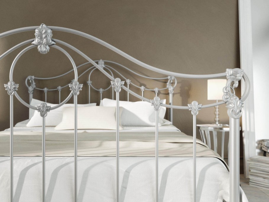 Кровать Garda 11r белый/белый металл