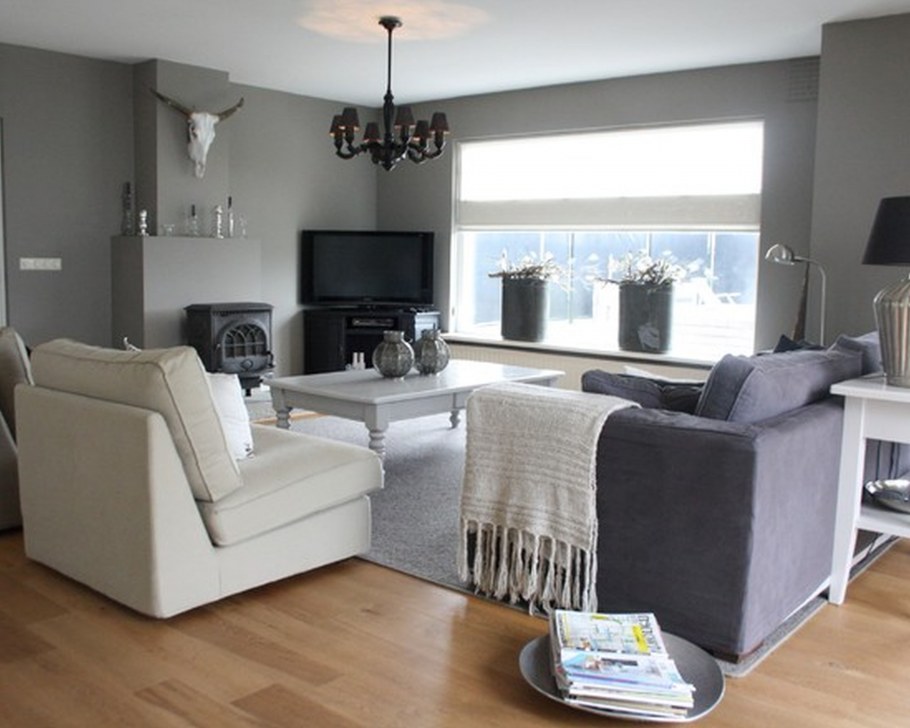 Диван Мун тауп в интерьере