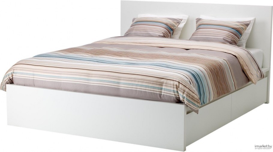 Кровать БРУСАЛИ икеа белая