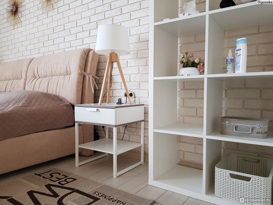 Стеллаж белый Kallax ikea 147*147