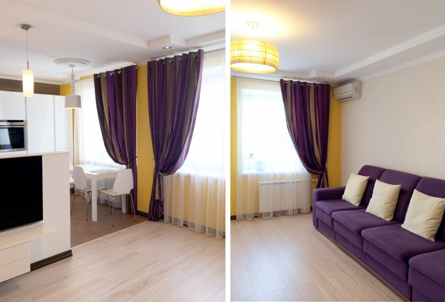 Шторы Хилья икеа в интерьере