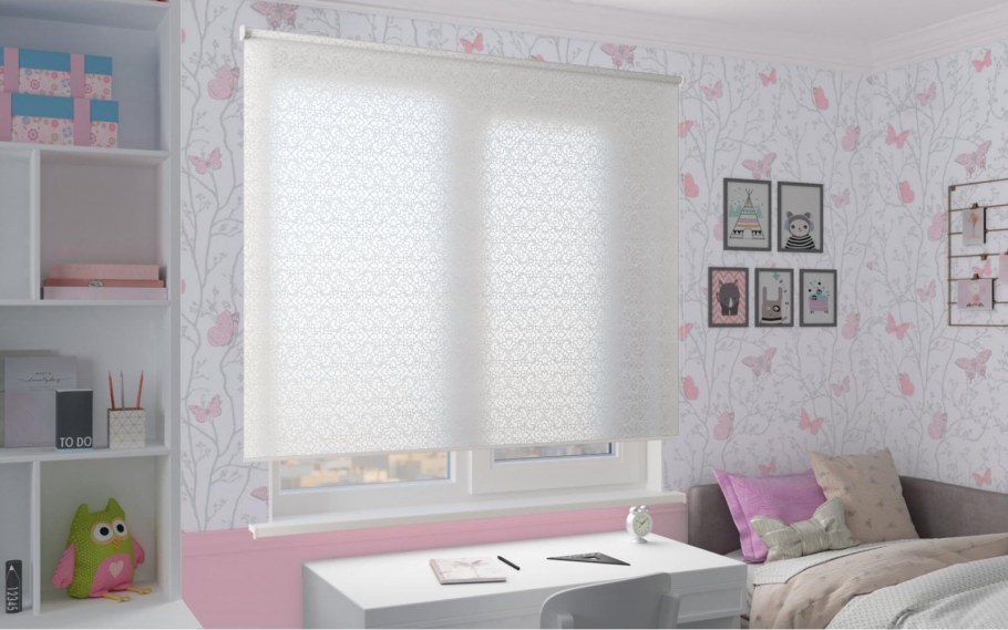 Римская штора Эскар оливковый