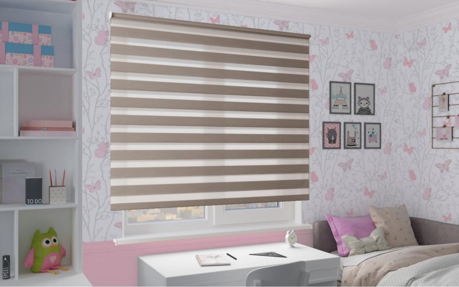 Рулонная штора Delfa Сантайм декор DF-100976