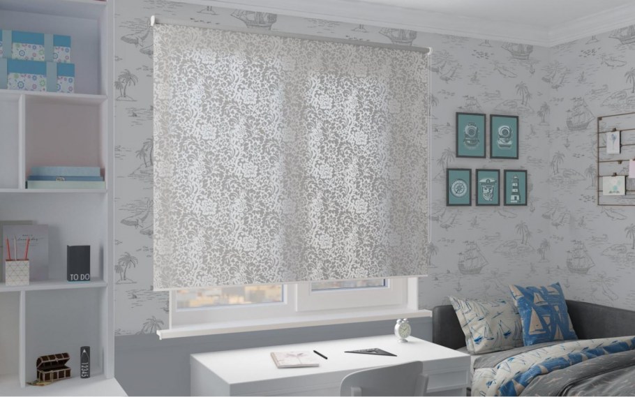 Рулонная штора Эскар одуванчик