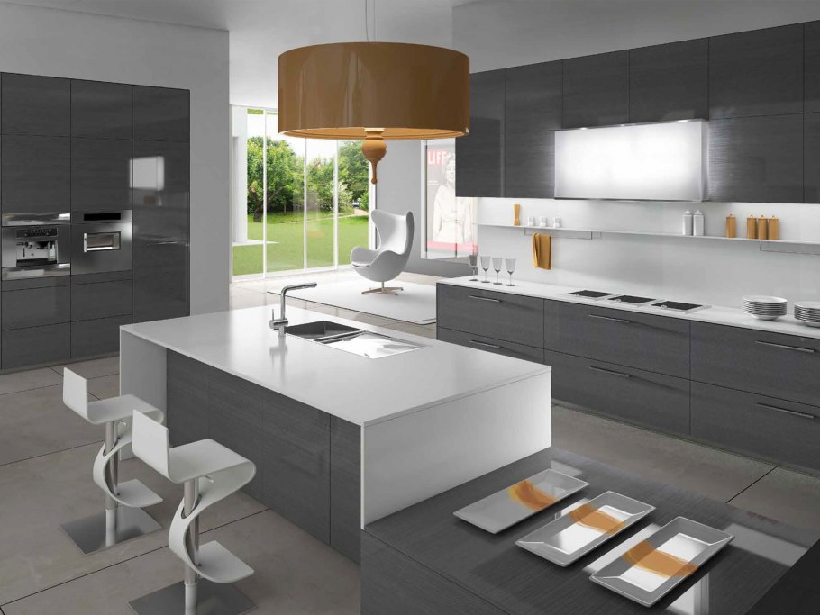 Современный кухонный интерьер