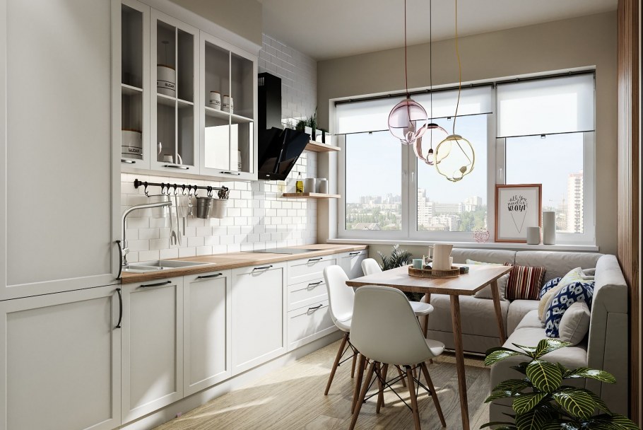 Классические кухни в скандинавском стиле