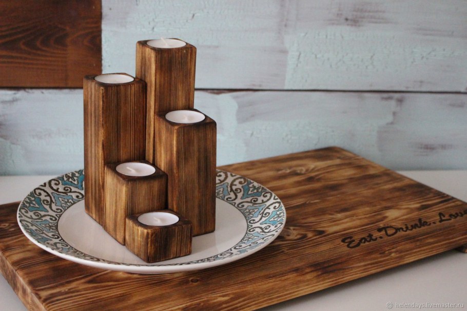 Деревянные вещи для интерьера