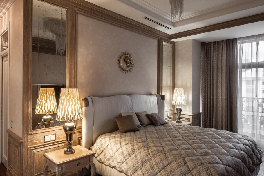 Спальня классика 12кв.м. 12 кв м