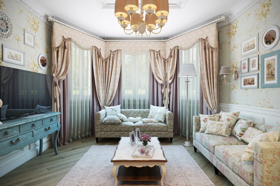 Шторы Прованс шебби Шик