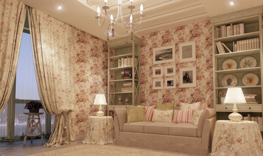 Стиль шебби Шик в интерьере