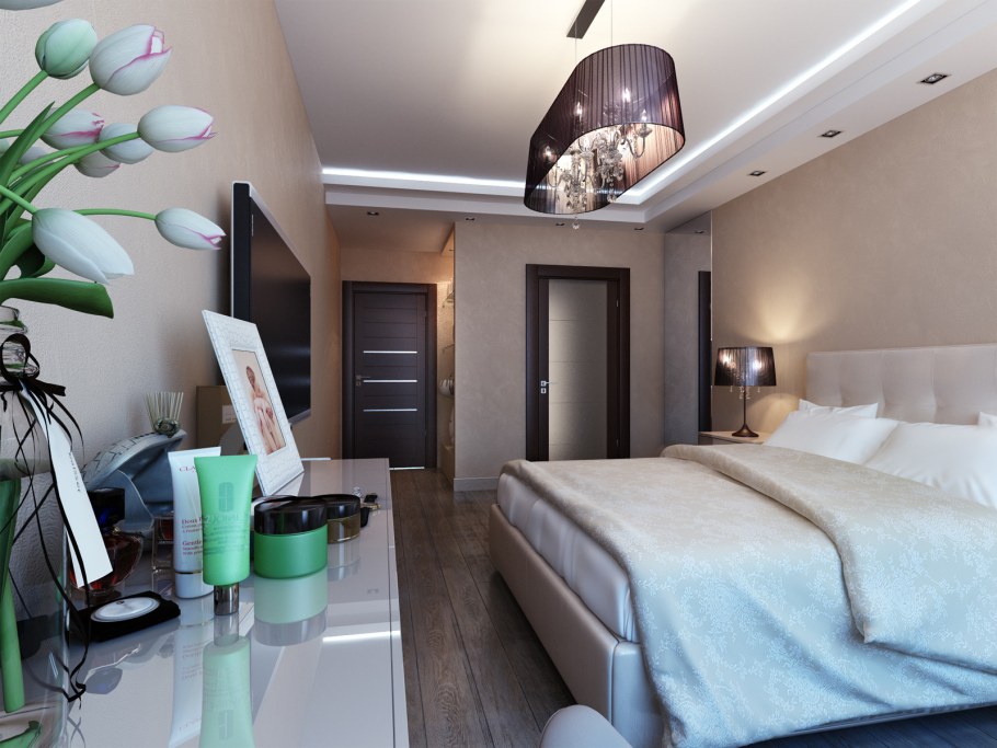 Маленькая уютная спальня