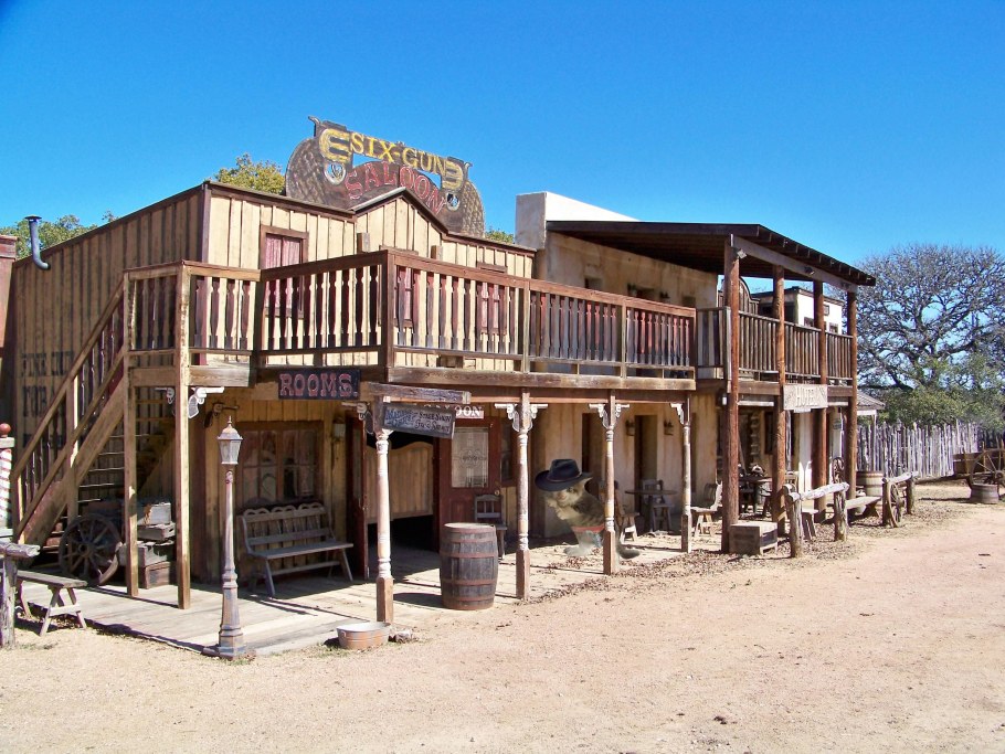 Дикий Запад Техас Салун