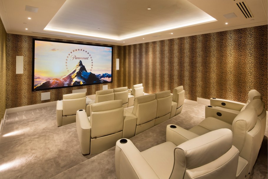 Домашний кинотеатр интерьер