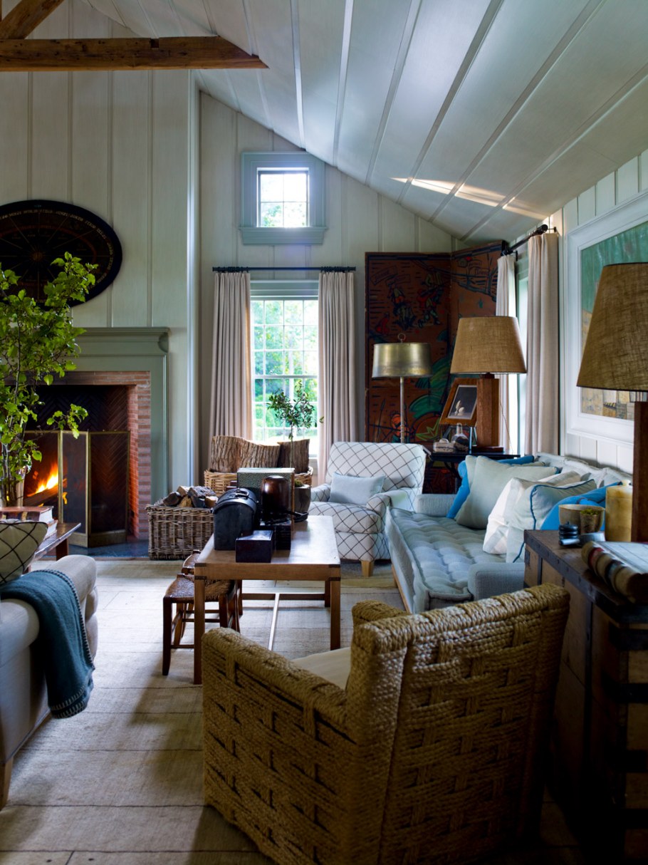 Двухуровневый пентхаус в стиле лофт Нью Йорк