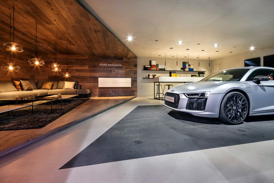 Красивый гараж