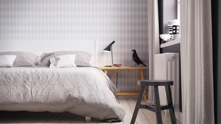 Обои в скандинавском стиле