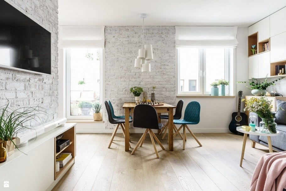 Скандинавский интерьер в салоне