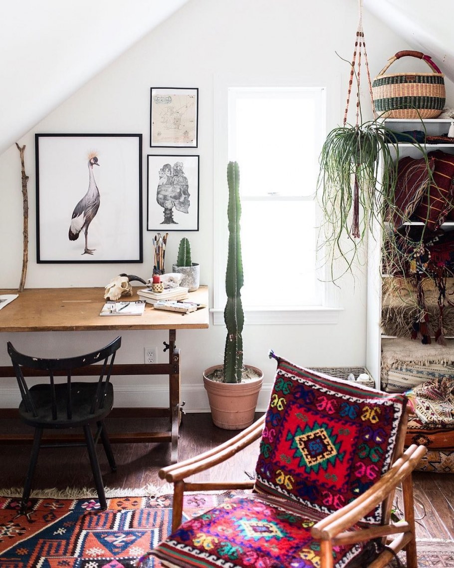 Интерьер в стиле индейцев